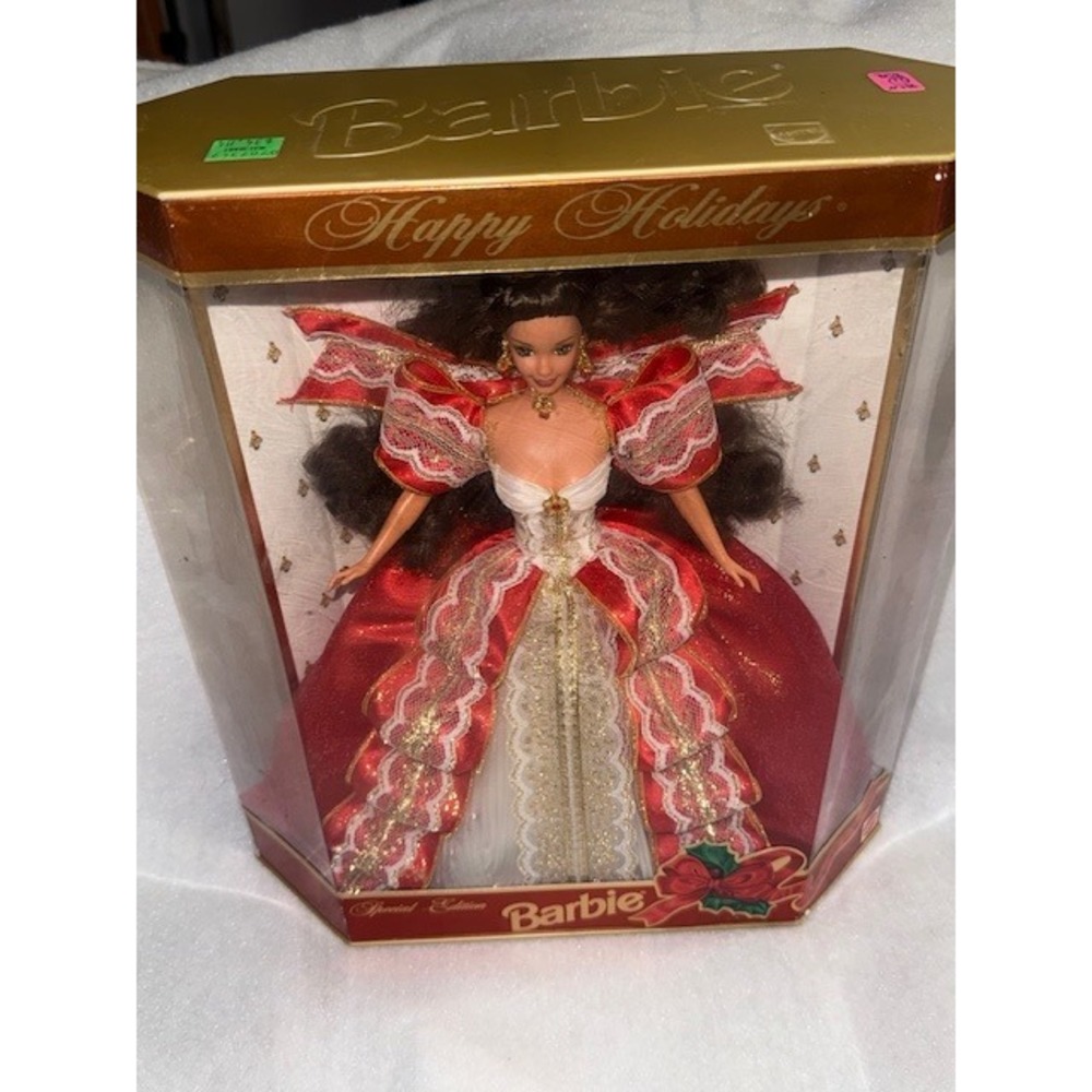 Happy Holidays Barbie Doll 10th Anniversary Special Edition 1997 Collector Doll